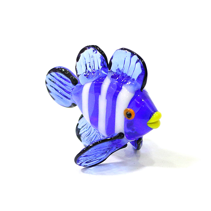 Home Decor Za - Murano Kaca Ikan Badut Ornamen Patung