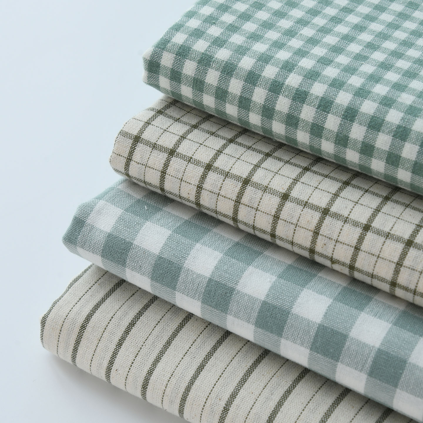 Kain Linen Imitasi Hijau Vinta - Linen Table Runner ulasan dan harga