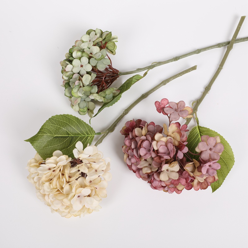 1 buah bunga palsu Hydrangea b - Pampas Grass Decor ulasan dan harga