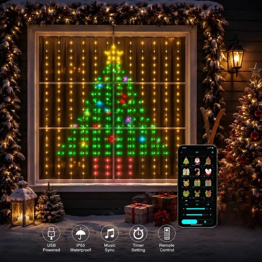 Lampu Hias Natal LED, Lampu Ti - Home Decor Free App ulasan dan harga