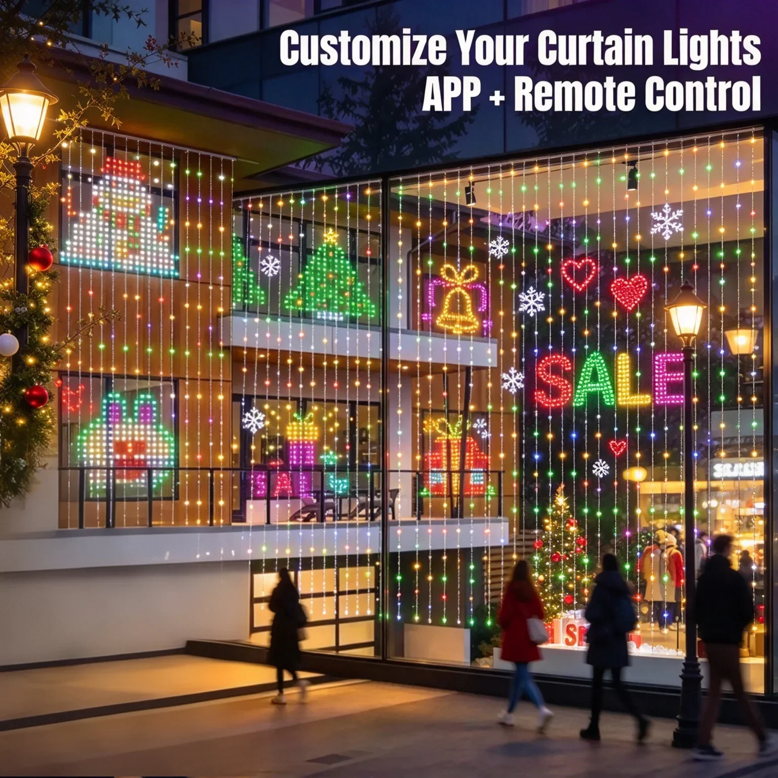 Lampu Tirai LED, Lampu Hias Na - Home Decor Free App ulasan dan harga