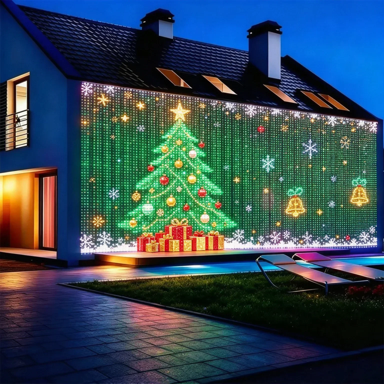 Lampu Tirai LED, Lampu Hias Na - Home Decor Free App ulasan dan harga
