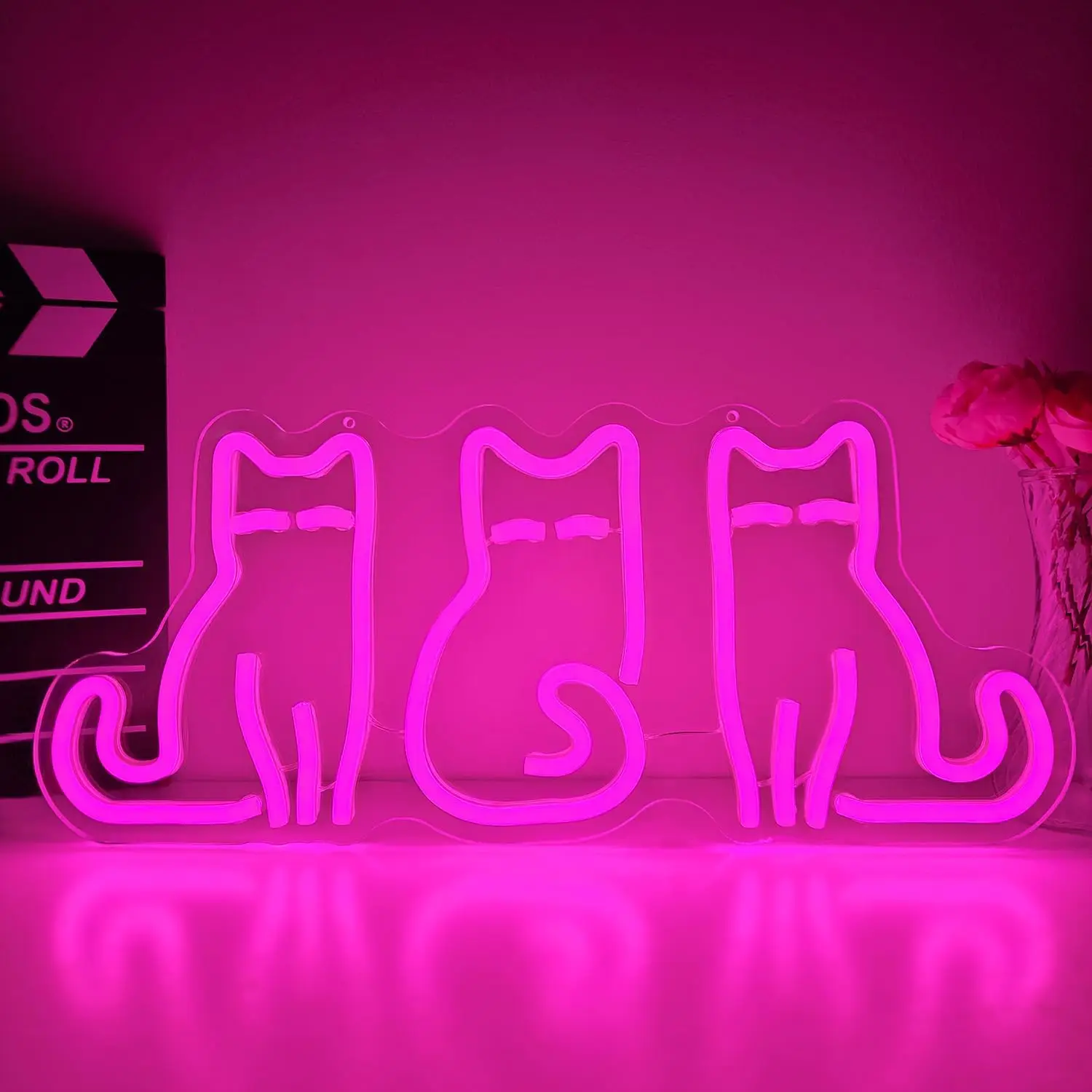 Lampu Neon USB LED berbentuk K - Home Decor Theme ulasan dan harga