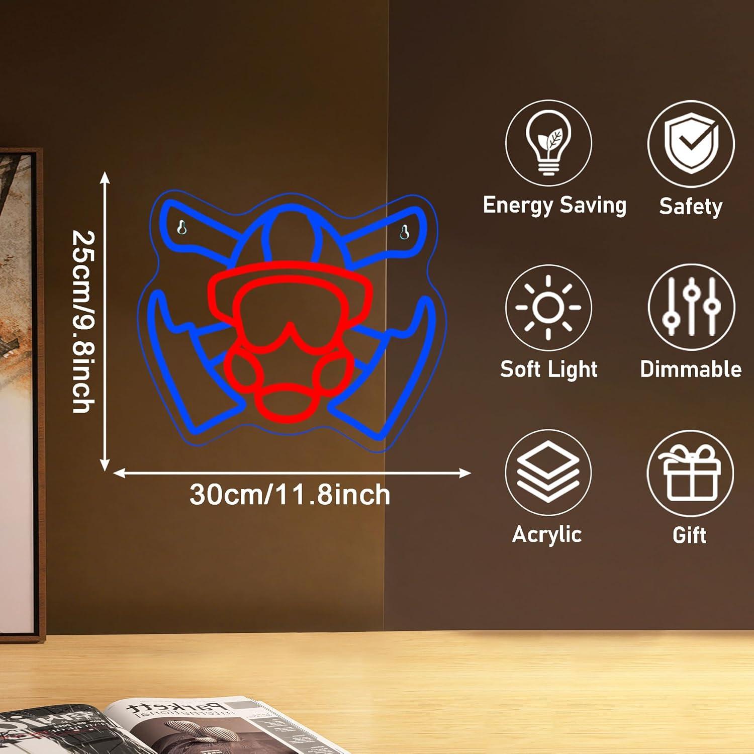 Lampu LED Neon yang Dapat Dire - Home Decor Theme ulasan dan harga