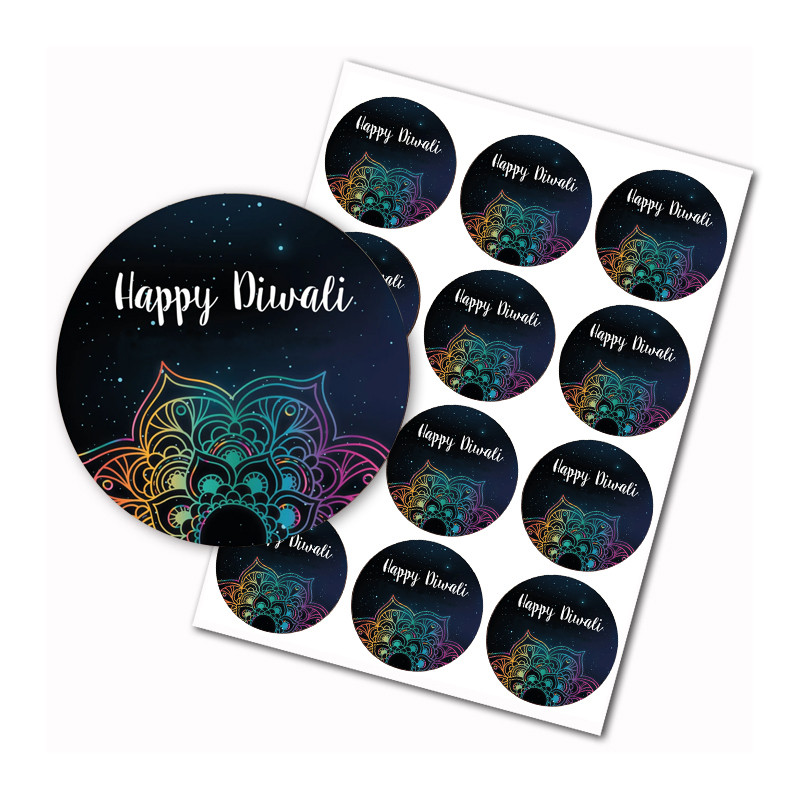 Stiker Happy Diwali Festival I - Home Decor Indonesia ulasan dan harga