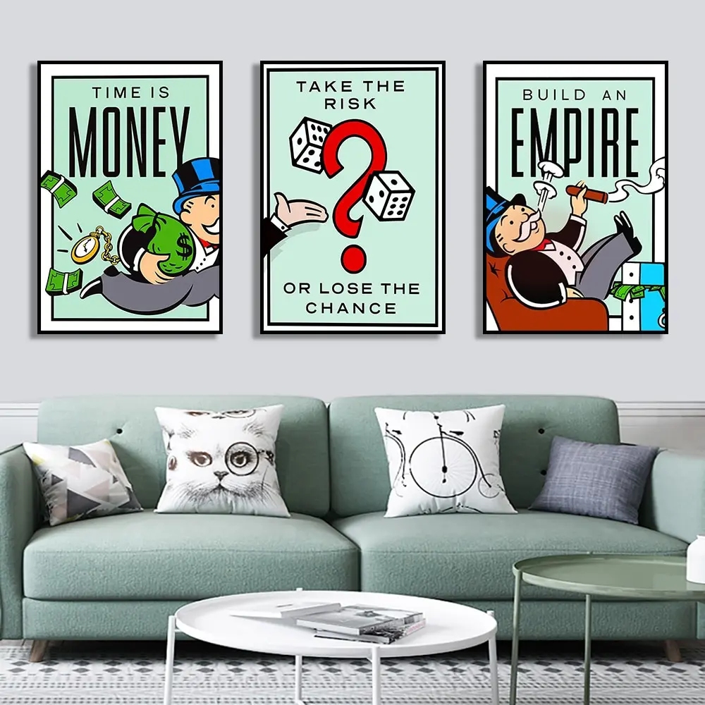 Modern Take The Risk Or Lose T - Home Decor Y2K ulasan dan harga