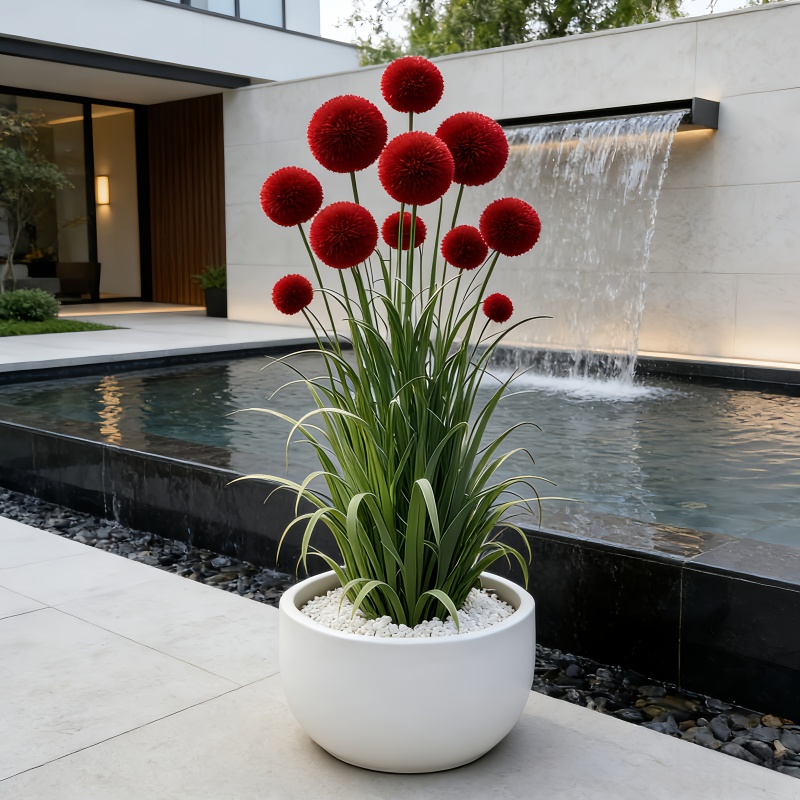 4 buah = 12 tangkai, vas tidak - Pampas Grass Decor ulasan dan harga