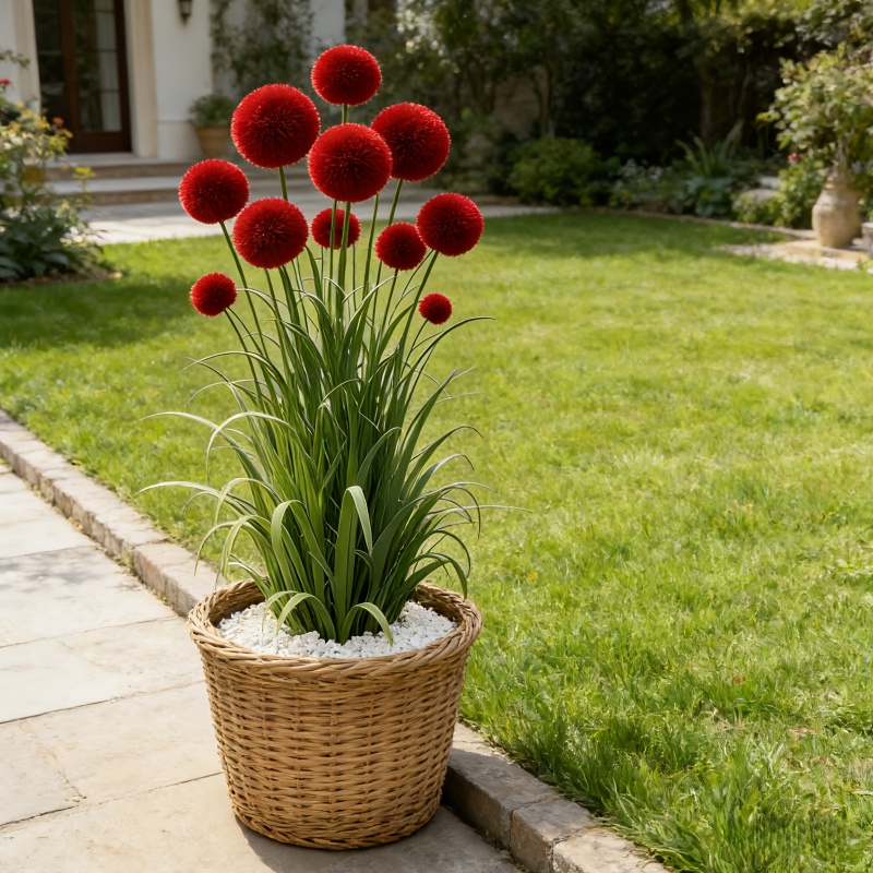 4 buah = 12 tangkai, vas tidak - Pampas Grass Decor ulasan dan harga
