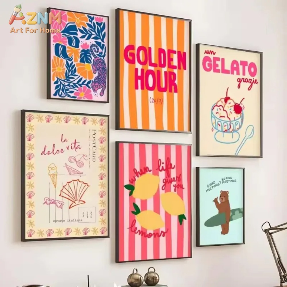 AZNM Dekorasi Dinding Dapur Ka - Home Decor Y2K ulasan dan harga