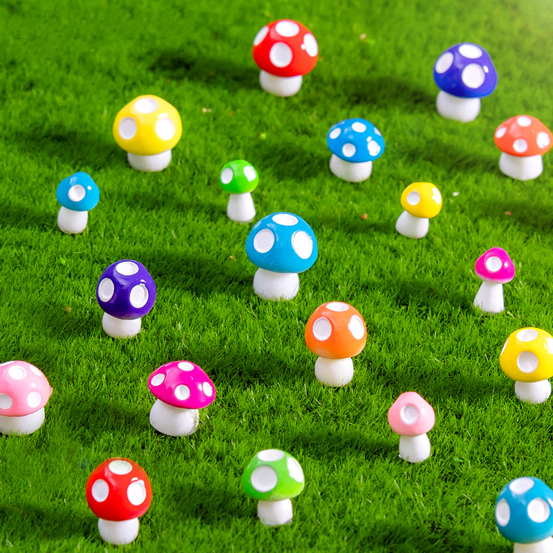 20 buah patung Resin jamur Min - Home Decor Za ulasan dan harga