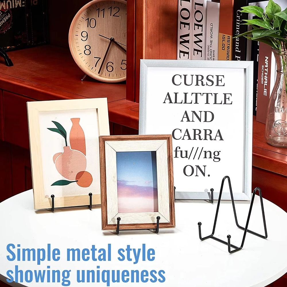 Penyangga Bingkai Logam Hitam  - Home Decor Magazine ulasan dan harga