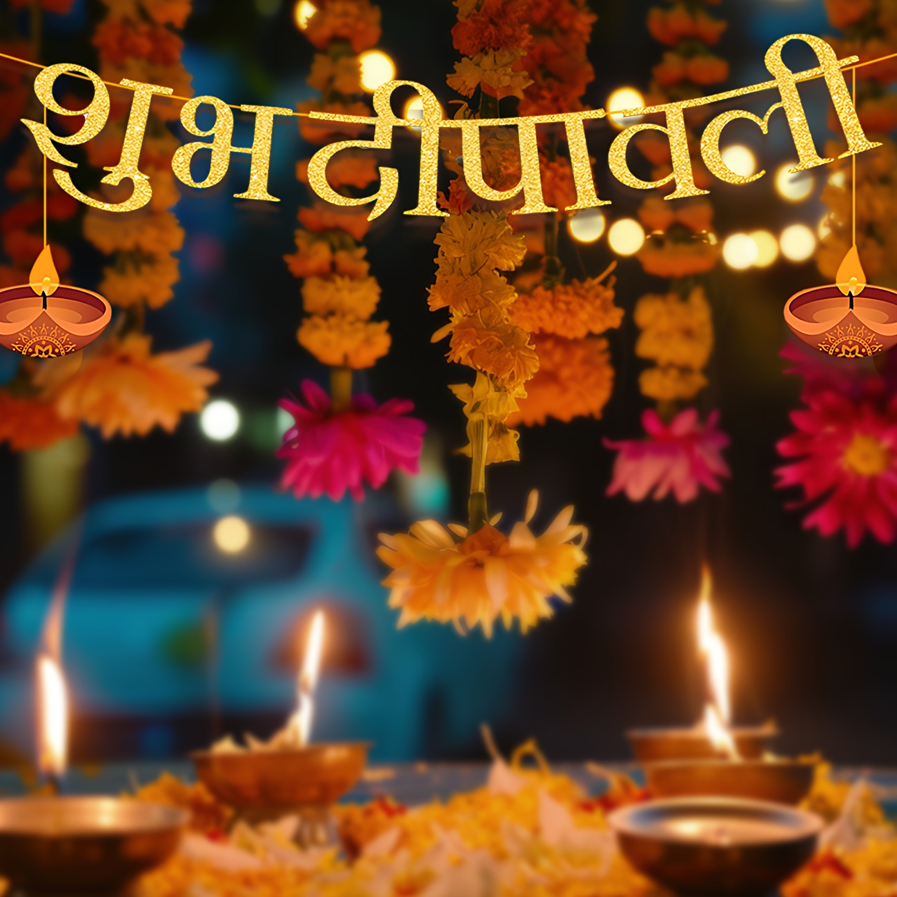 Dekorasi Pesta Diwali Selamat  - Home Decor Indonesia ulasan dan harga