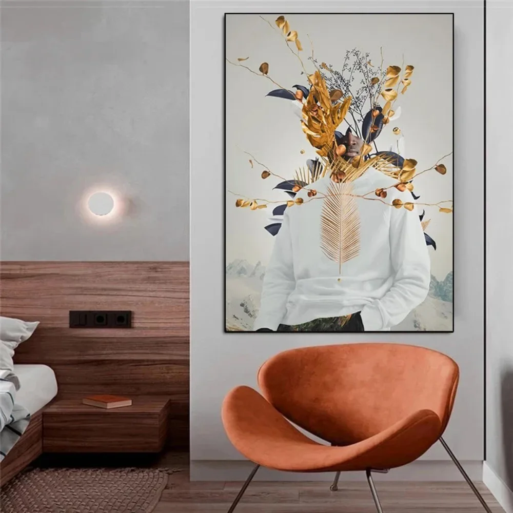 Poster dan Cetakan Wajah Bunga - Home Decor Magazine ulasan dan harga